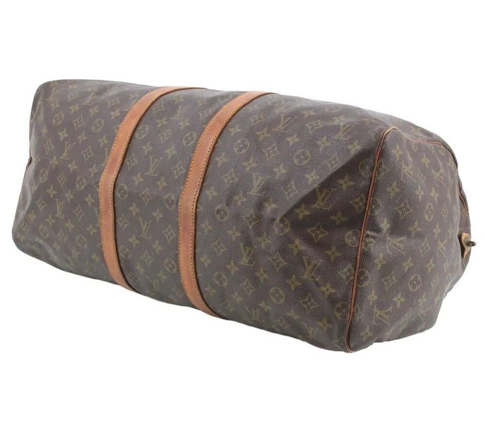 Authentic Louis Vuitton Keepall 55 Monogram Canvas Duffel Bag –Vintage - Picture 7 of 15